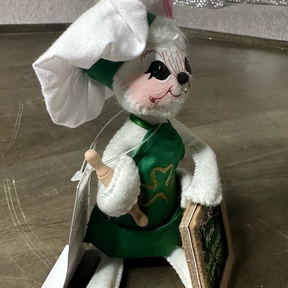 Annalee Dolls /  / St. Patrick's Day / 6” Irish Chef Mouse - Picture 7 of 11